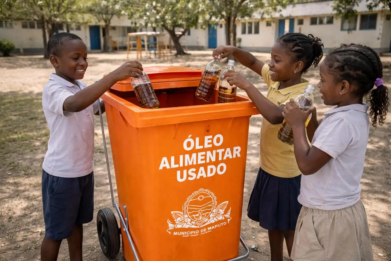 Acção de limpeza voluntária